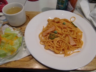 チェリーのナポリタンセット