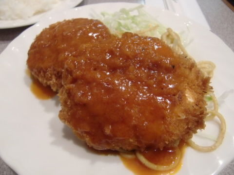 キッチン城山のカニクリームコロッケ