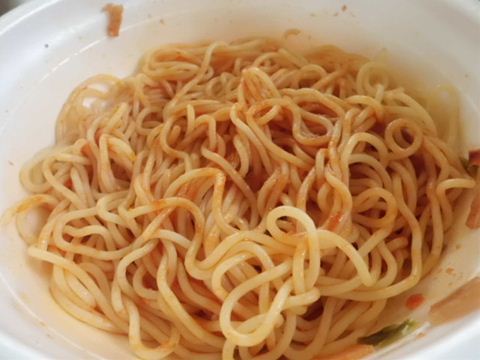 スパ王のナポリタン完成!