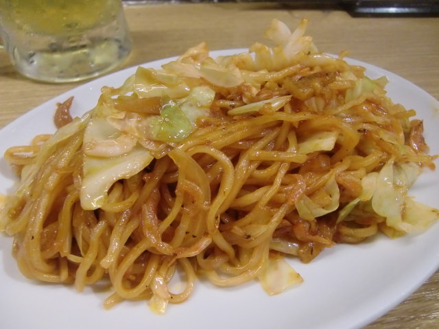 プレハブ酒場の富士宮ケチャップ焼きそば