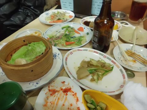 食べ放題の残骸