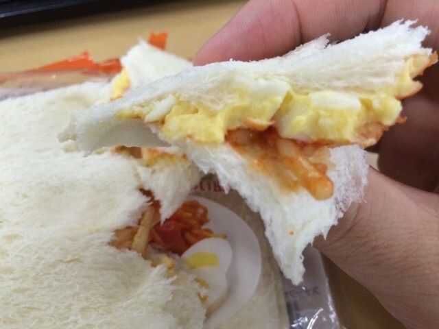 ナポリタン&エッグを食べてみる。