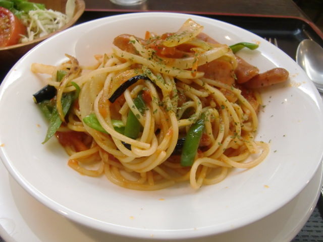 中目黒モカのナポリタンを近くで