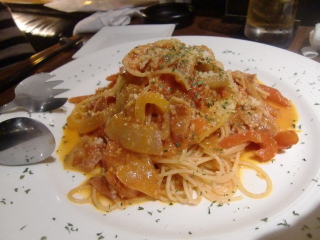 恵比寿BARのナポリタン