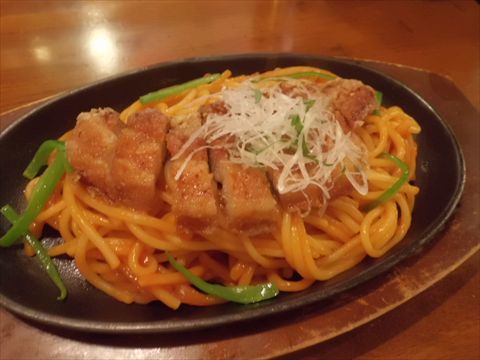 パーコーナポリタンを近くから