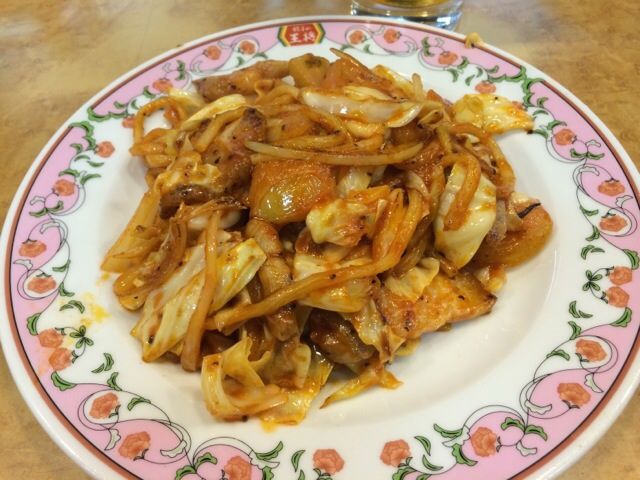 餃子の王将のイタリアン風焼きそば