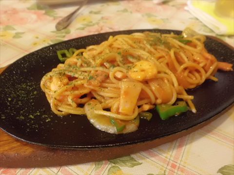バンビのナポリタン!