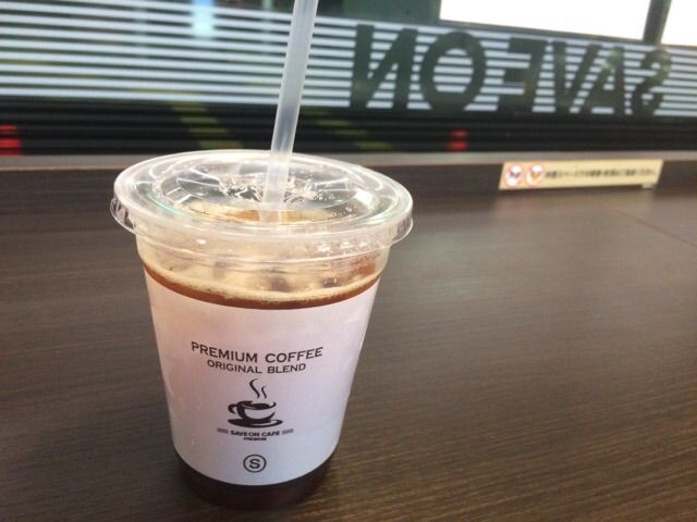 コーヒーで〆ました。