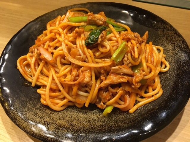 ナポリタンを近めで!