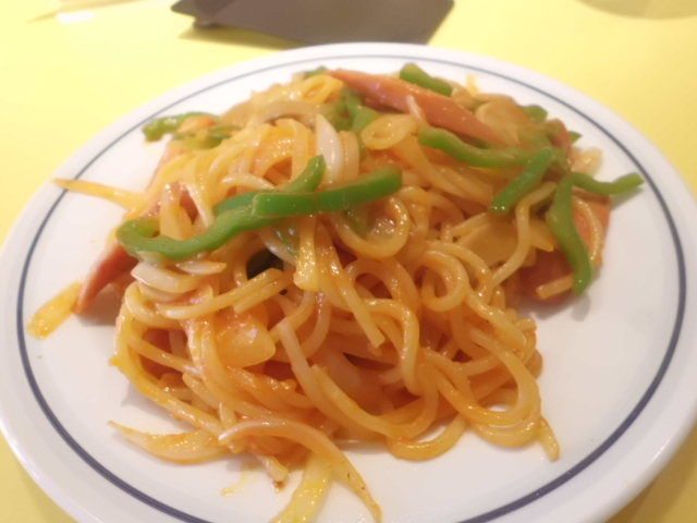 関谷スパゲティのナポリタン