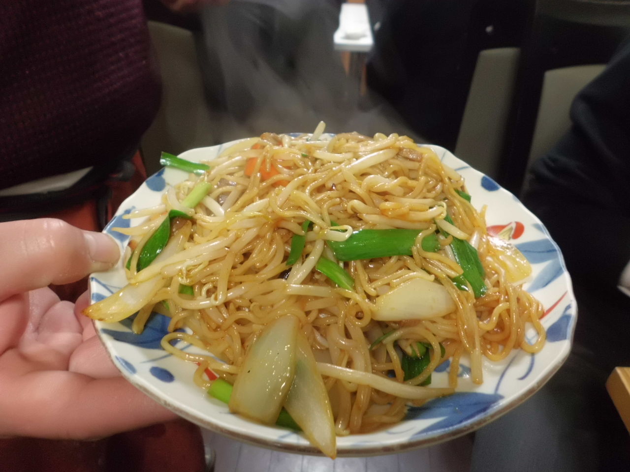 焼きそばのケチャップ炒め