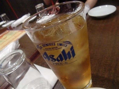 大井町の中華”龍”でウーロンハイ