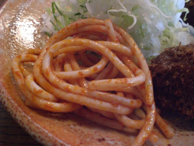 今日のナポリタン ブウ亭 参宮橋 ナポリタン ナポリタン 喫茶店 洋食屋からコンビニまで