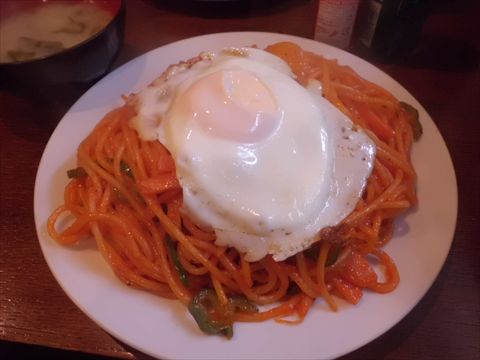 五反田プランタンのナポリタン