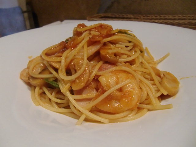 アンジェロカフェのナポリタン