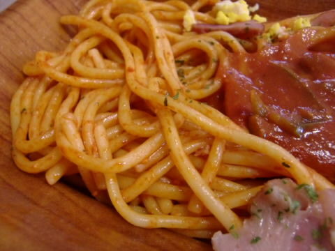 キングナポリタンは本当に極太麺