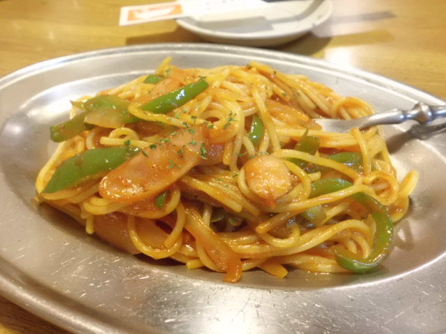 八天将のナポリタン