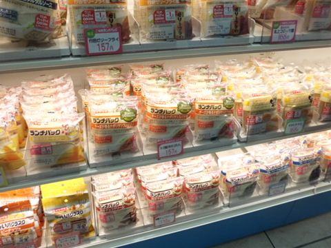 豪快な陳列!