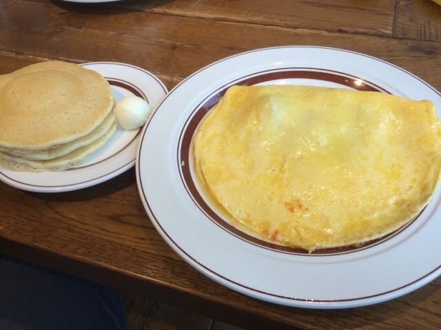 Eggs 'n Thingsのオムレツでナポリタン!