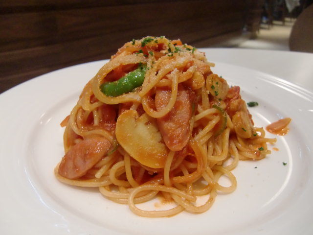羽田食堂のナポリタン