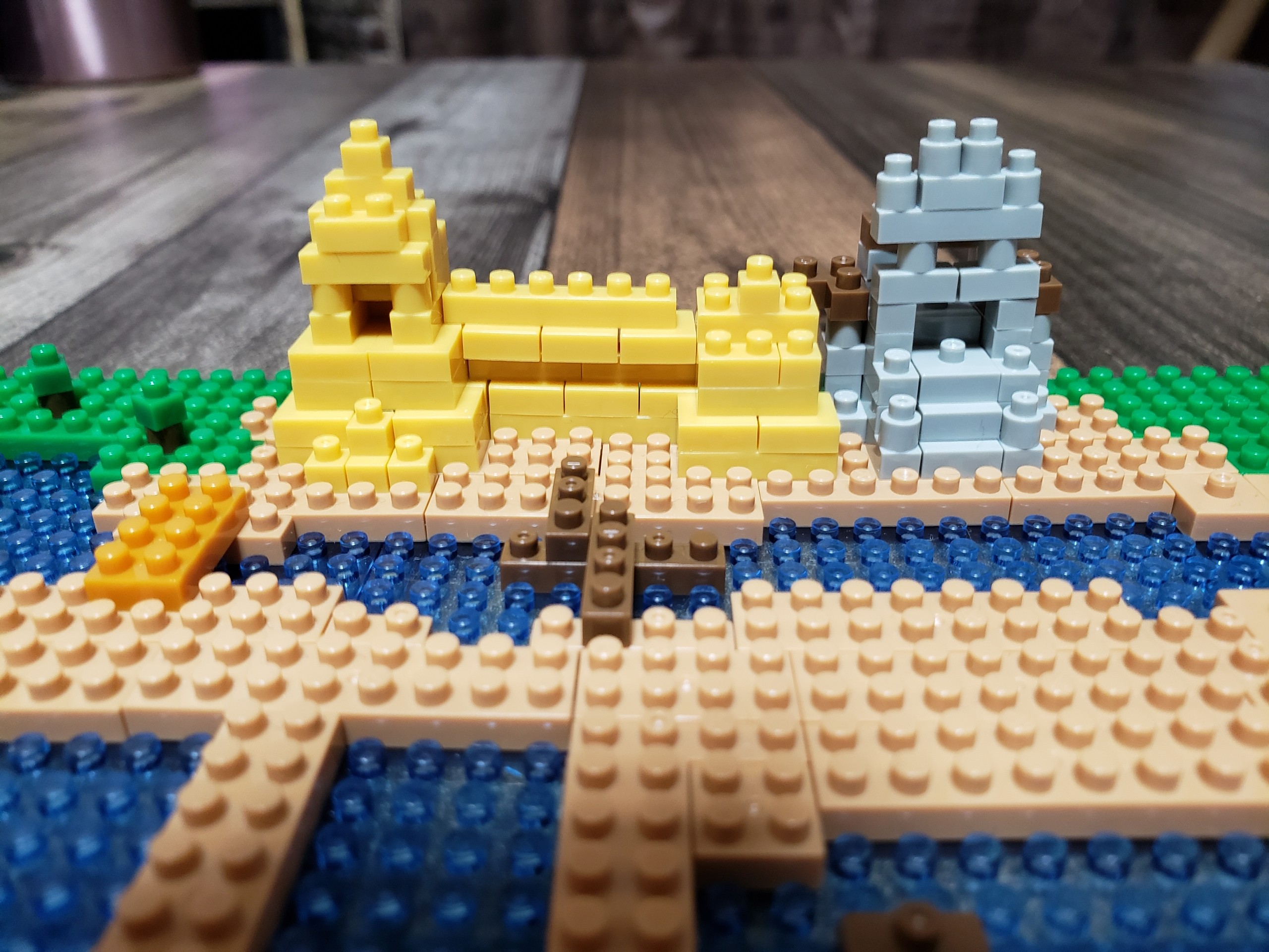 ナノブロックでディズニーシーを作る Part 2 えばろぐ