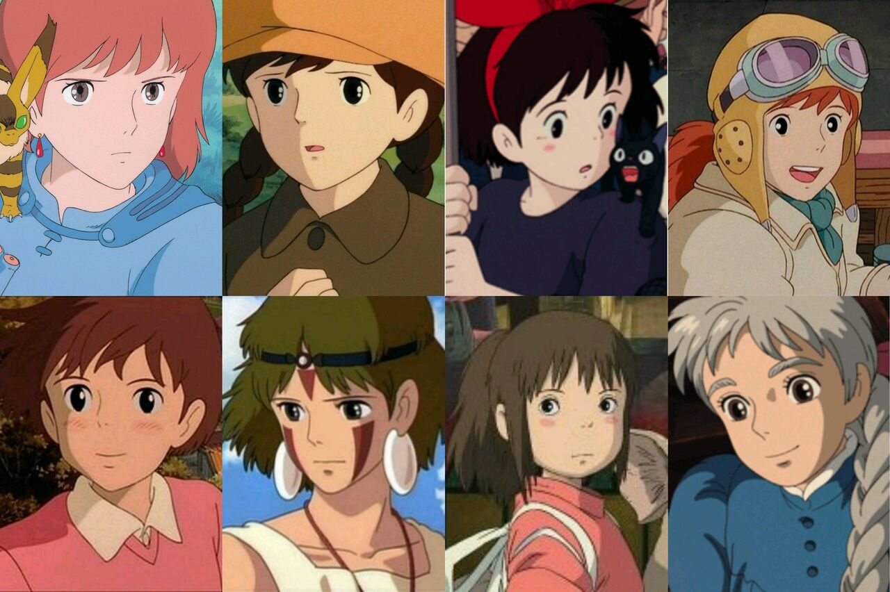 画像 ジブリヒロイン 1人を除いてみんなかわいいｗｗｗｗ Mover