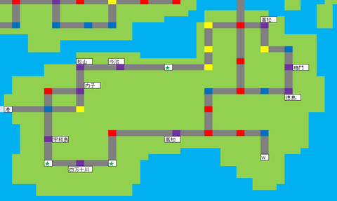 桃鉄12マップ８