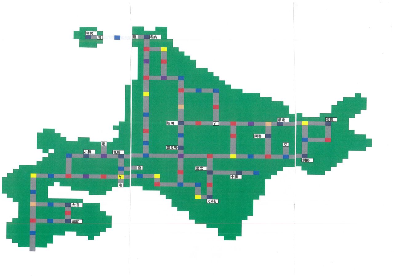 ビリオンロード 攻略5 北海道マップ Ebekoの日記