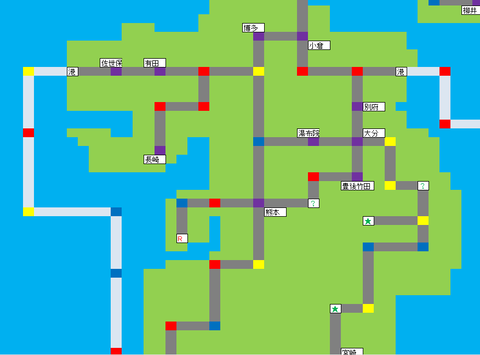 桃鉄12マップ９