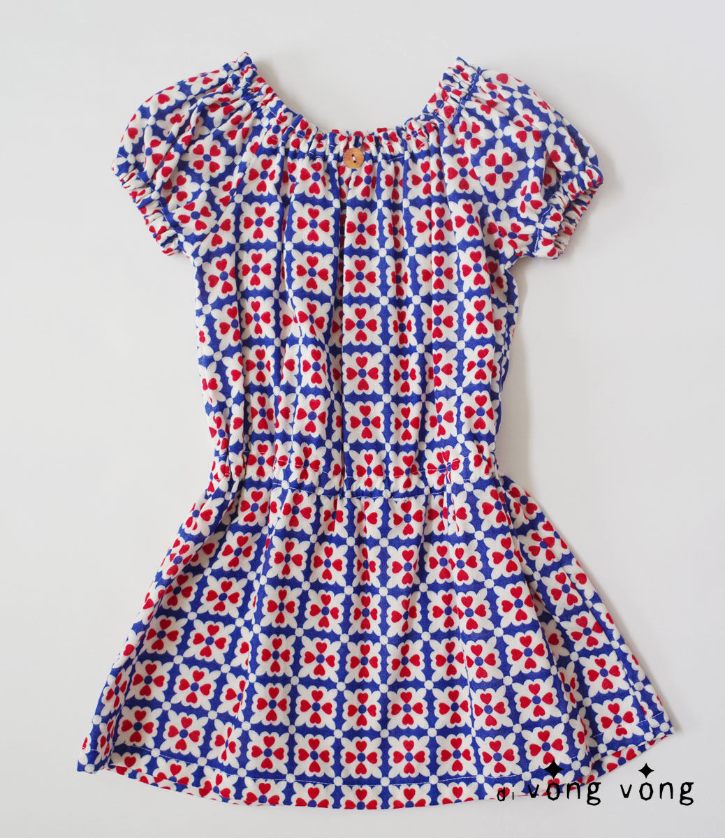 スモックワンピース ダブルガーゼ Size90 3000円 Di Vong Vong Online Open Garden 21