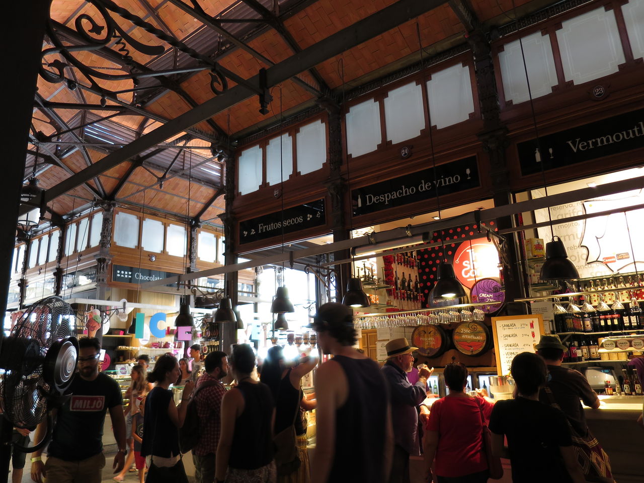 スペイン旅行2日目 その5 8 サン ミゲル市場 完成 えび蔵の日本酒 旅のキロク スペイン旅行2日目 その5 8 サン ミゲル市場 完成 えび蔵の日本酒 旅のキロク
