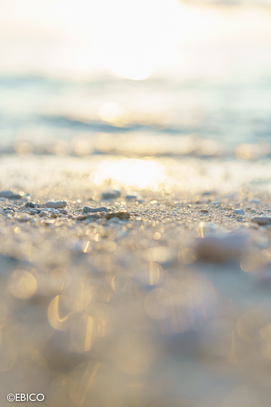 柔らかな光が打ち寄せる浜辺 沖縄紀行 下地島 癒しの動画作家 えびこのブログ
