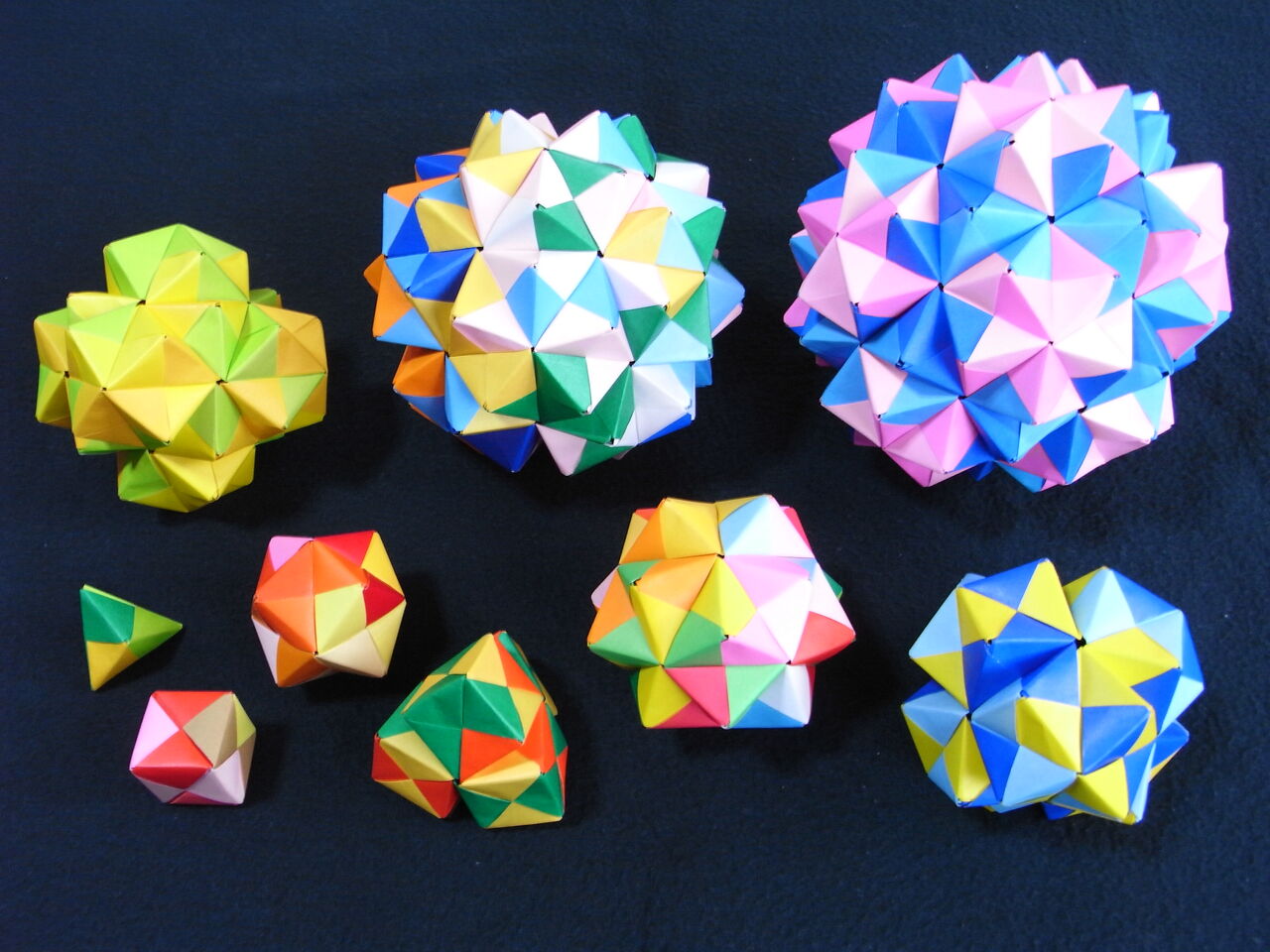 Origami おりがみ遊び 多面体 いろいろ Ebisuchachaのブログ