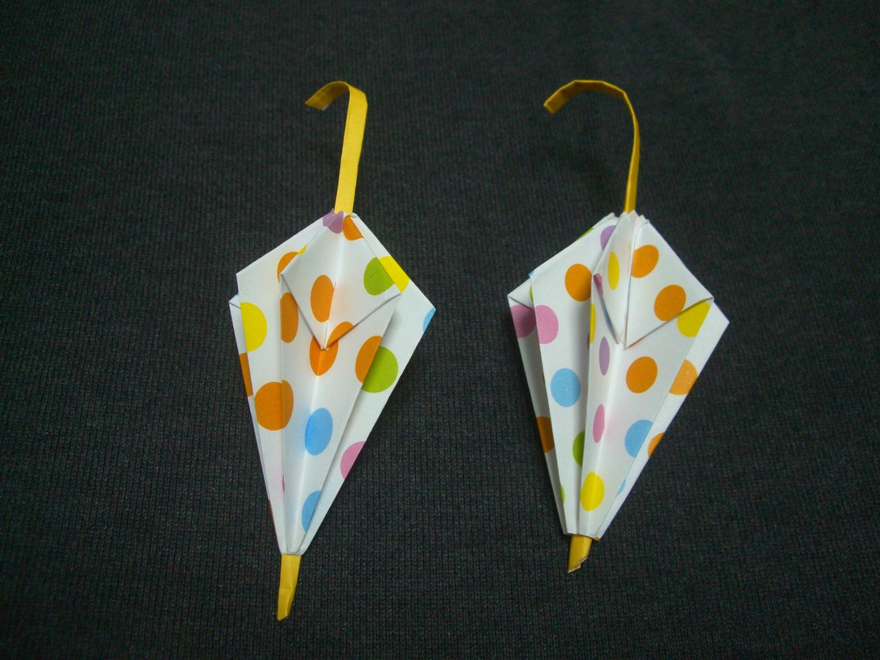 Origami おりがみ遊び 閉じた傘 Ebisuchachaのブログ