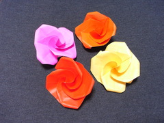 折り方がやさしいバラ