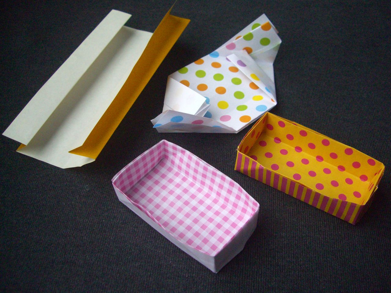 Origami おりがみ遊び 長方形の箱 Ebisuchachaのブログ