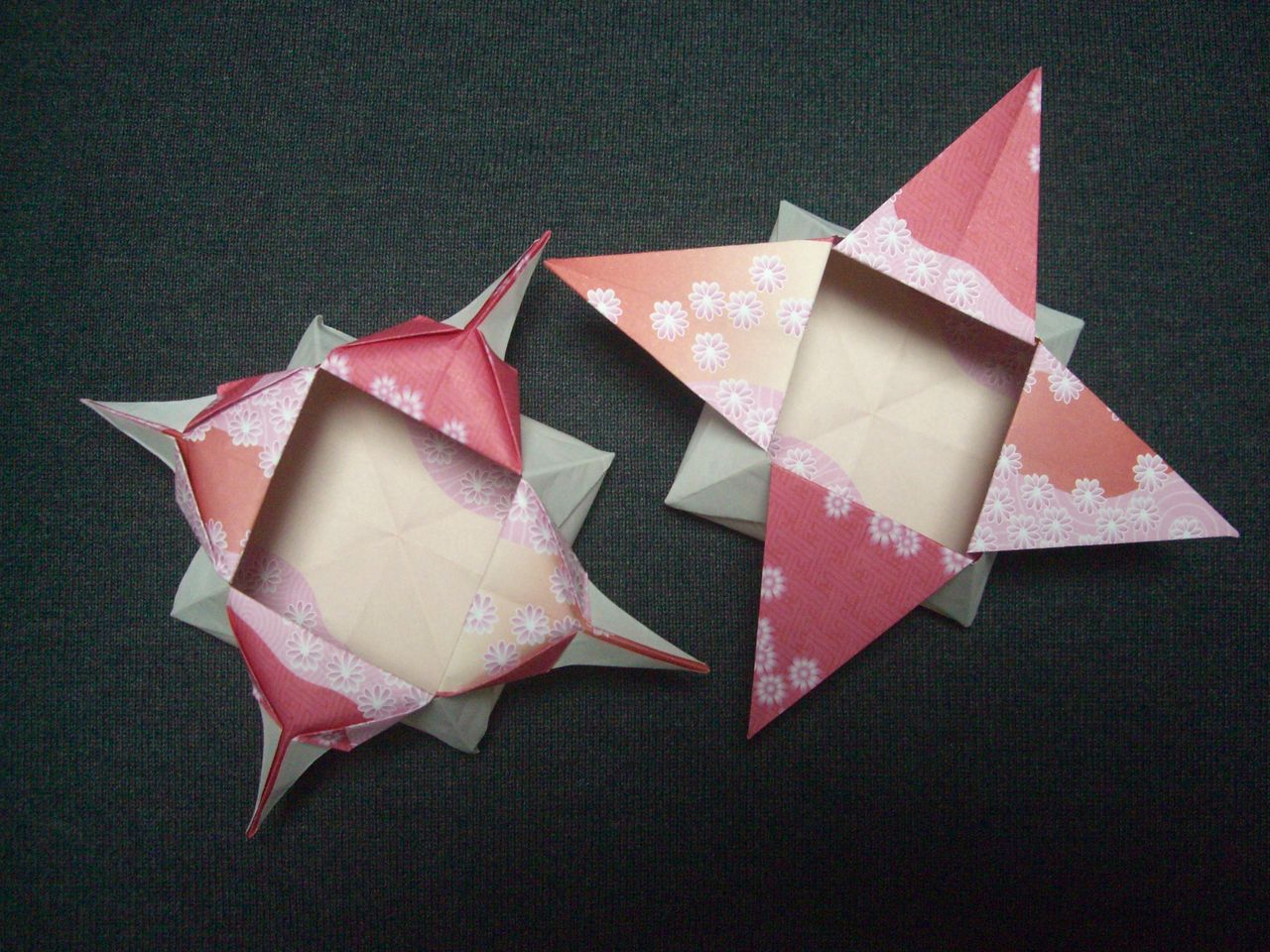 Origami おりがみ遊び つのこう箱のアレンジ Ebisuchachaのブログ Origami おりがみ遊び つのこう箱のアレンジ Ebisuchachaのブログ