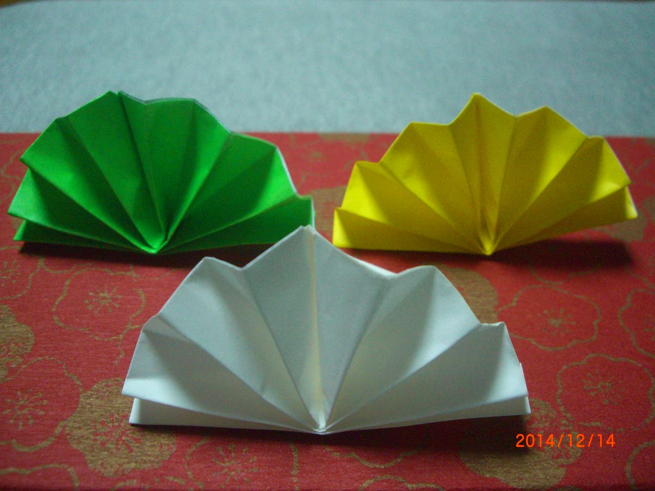 Origami おりがみ遊び テーブルナプキン Ebisuchachaのブログ