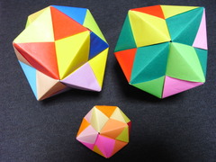 ユニット折(折り紙12枚)