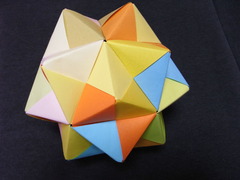 ユニット折り(折り紙30枚使用)