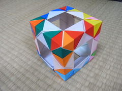 ユニット折り紙(やぐら)