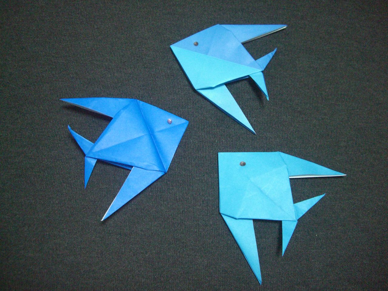 Origami おりがみ遊び 魚 魚 魚 Ebisuchachaのブログ Origami おりがみ遊び 魚 魚 魚 Ebisuchachaのブログ