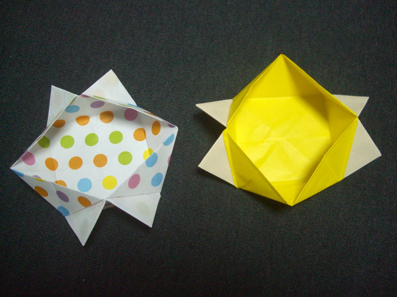 Origami おりがみ遊び 畳める箱 Ebisuchachaのブログ