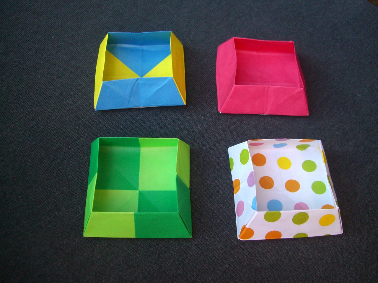 Origami おりがみ遊び 菓子鉢 Ebisuchachaのブログ