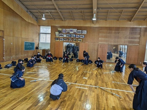 大原少剣親善剣道大会