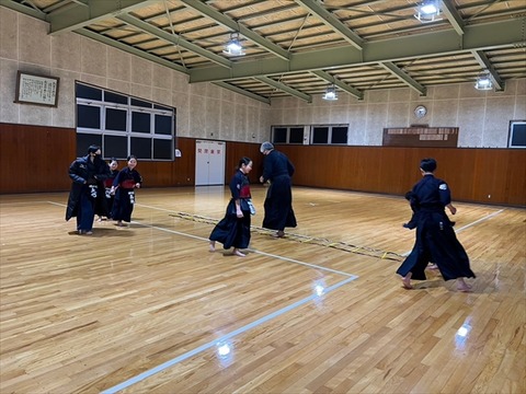 本日の稽古（3月9日）
