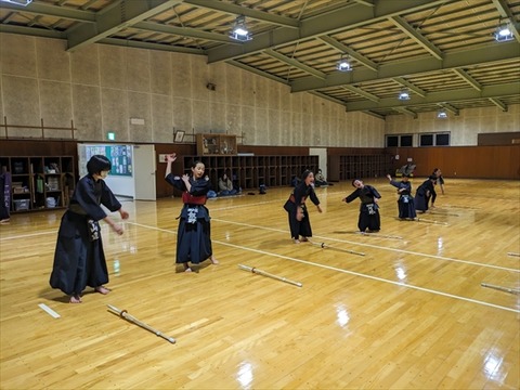 本日の稽古（３月２３日）