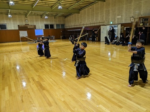 本日の稽古（2月7日）