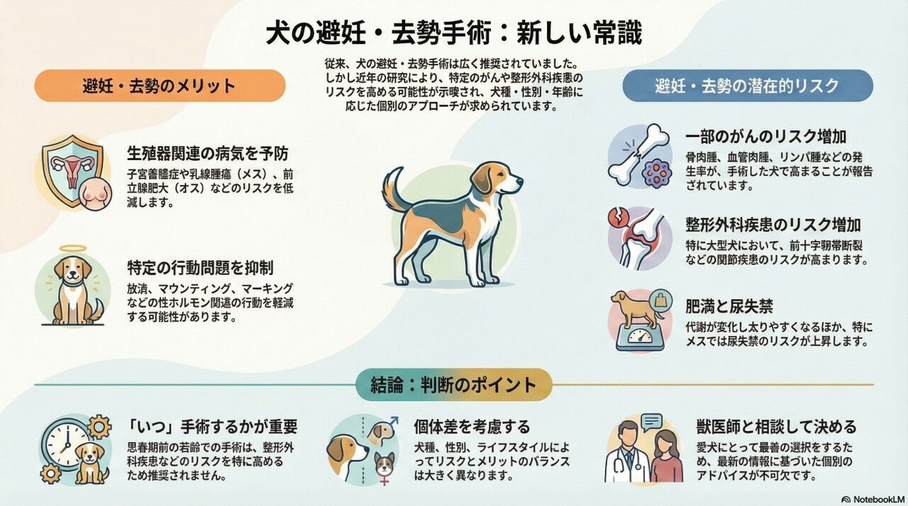 犬 避妊 手術 しない 方 が いい