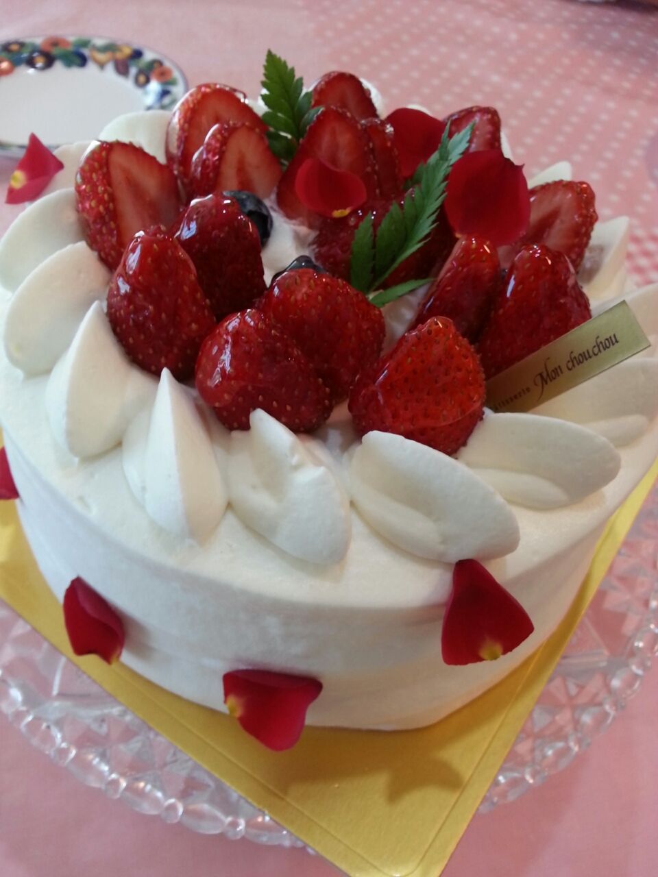モンシュシュのホールケーキで誕生日のお祝い 韓国 グルメハンティング